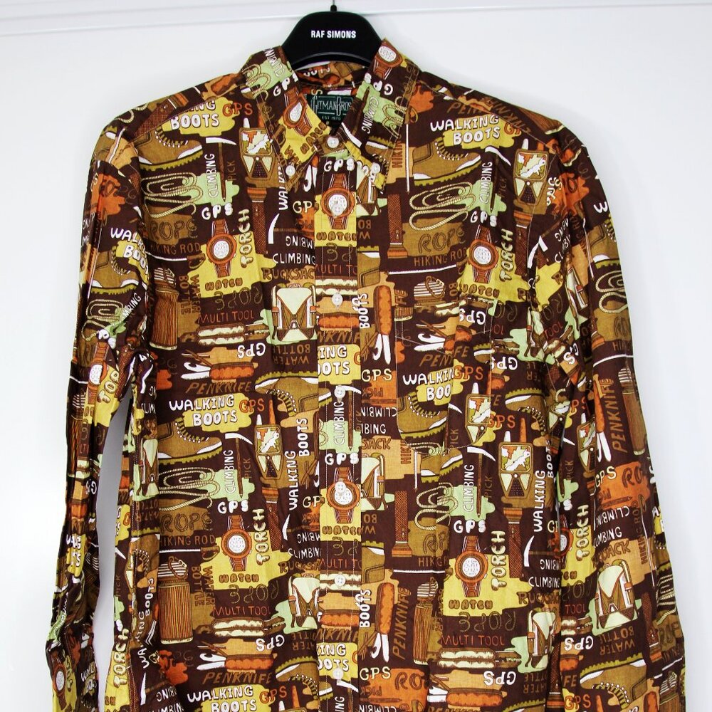 BNWT SS17 GITMAN BROS. VINTAGE CAMPING GEAR SHIRT L